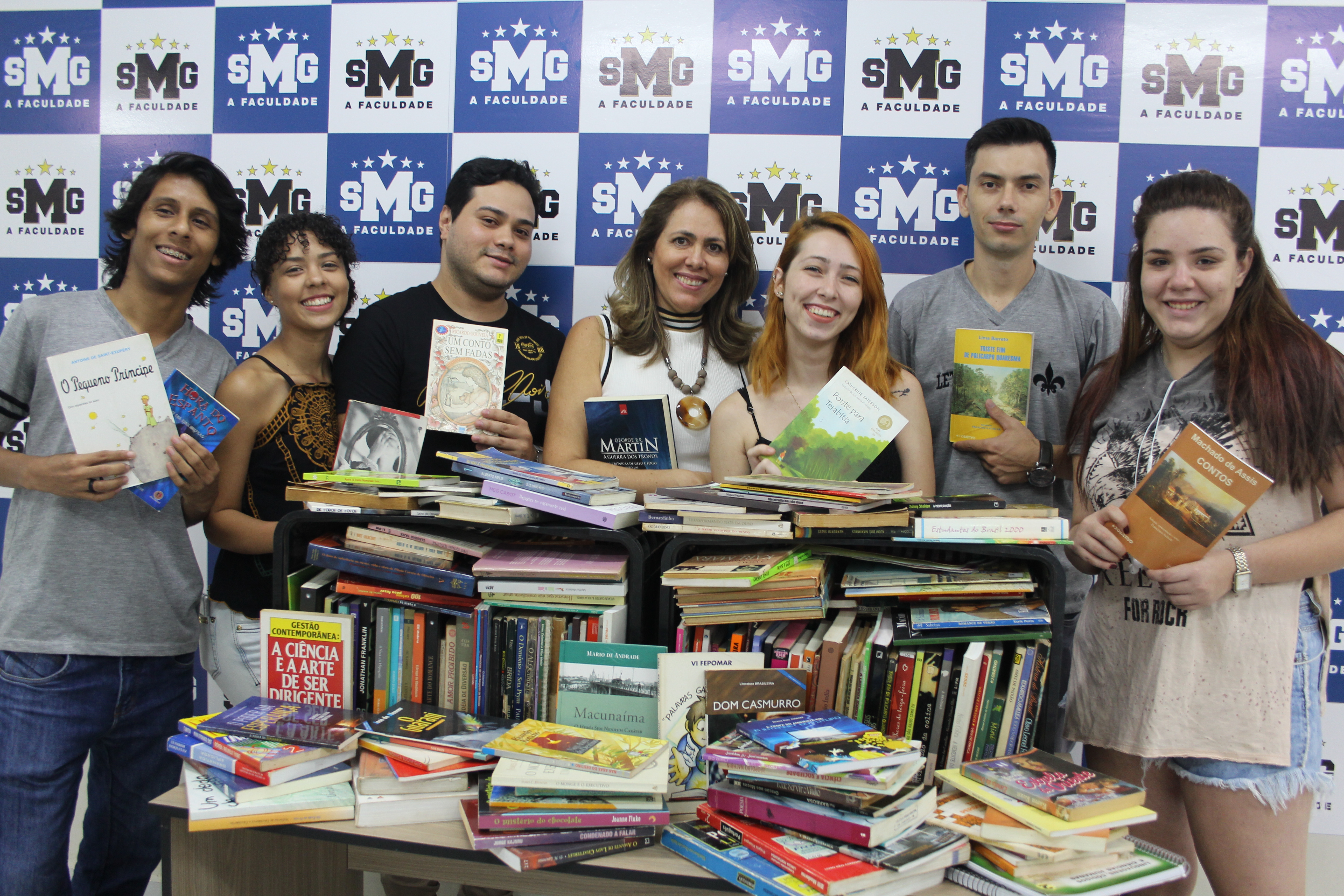 "campanha de doação de livros"