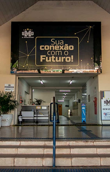 Foto: entrada UNISMG